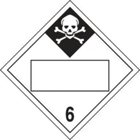 Accuform BLANK DOT PLACARD HAZARD CLASS 2 MPL425FV25 MPL425FV25